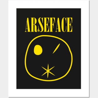 ArseFace Posters and Art